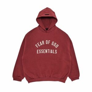 Fear of God Essentials Crimson Hoodie